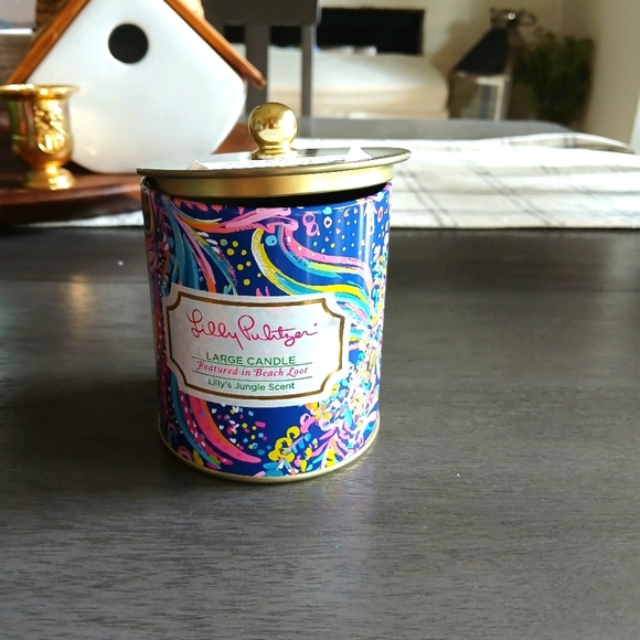 Lilly Pultzier Canister Nwt - Picture 1 of 2